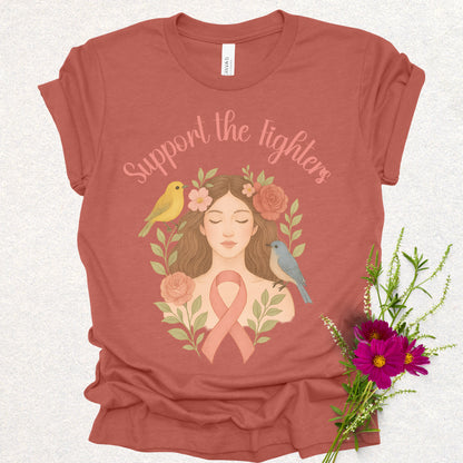Support the Fighters - Breast Cancer Awareness Tee