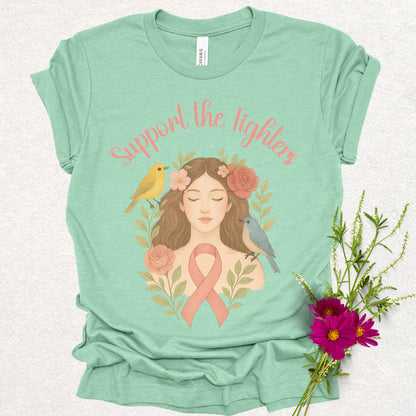 Support the Fighters - Breast Cancer Awareness Tee