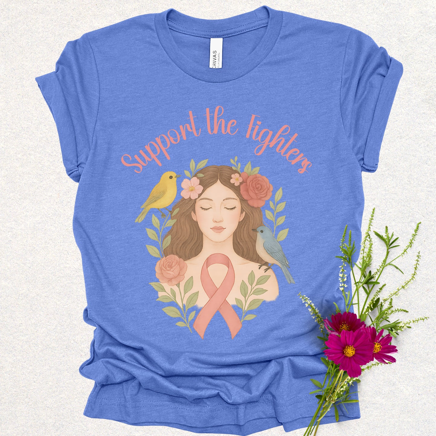 Support the Fighters - Breast Cancer Awareness Tee