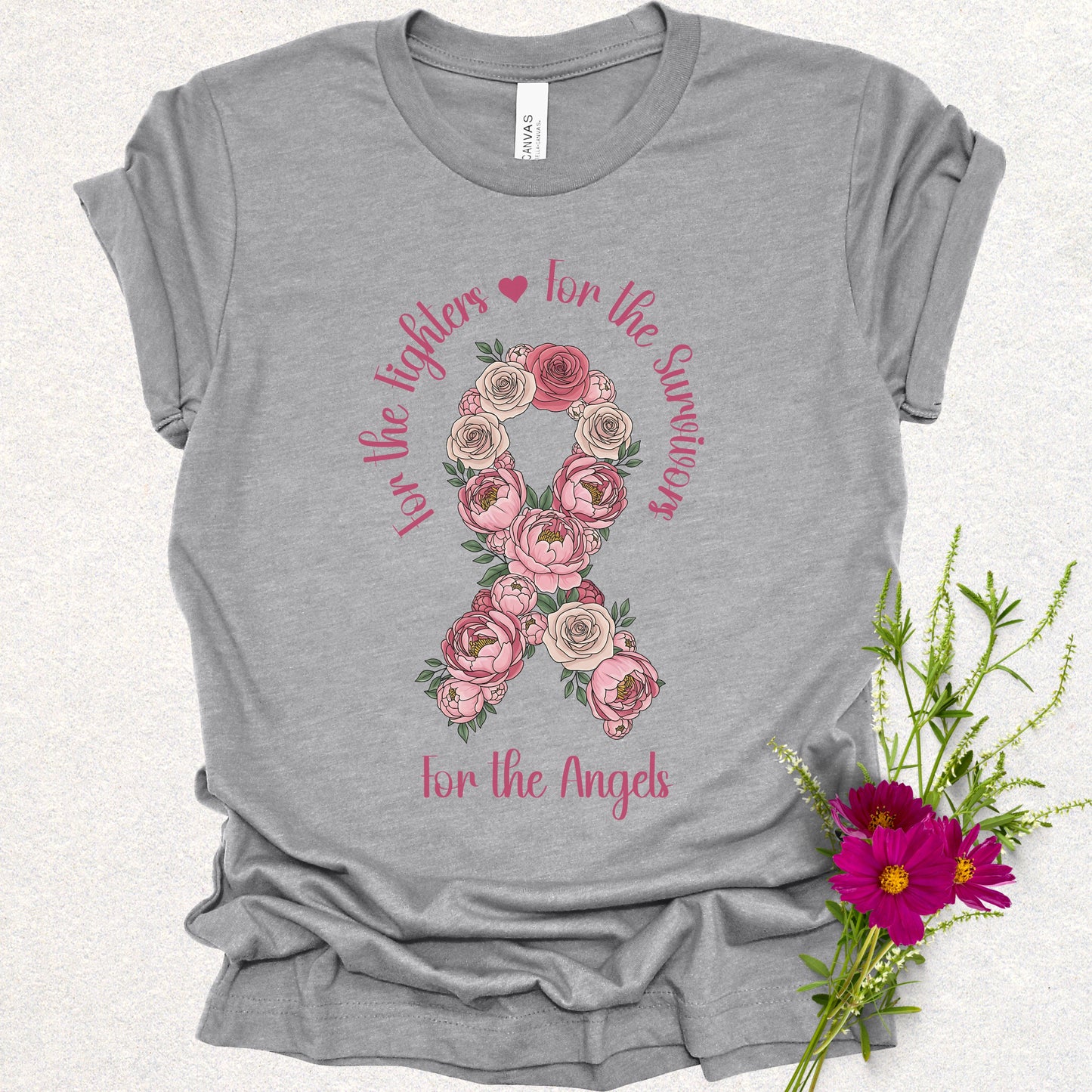 For the Fighters - Breast Cancer Awareness Tee
