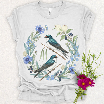 Songbird Series - Tree Swallows Tee