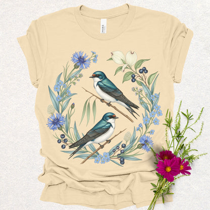 Songbird Series - Tree Swallows Tee