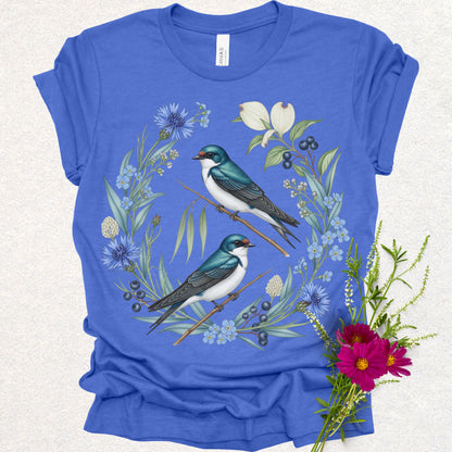 Songbird Series - Tree Swallows Tee