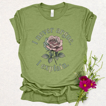 I Explain Tee (Inspired by Dowager Countess Crawley's Wit)