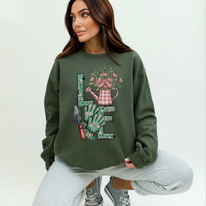Love Gardening Crewneck Sweatshirt