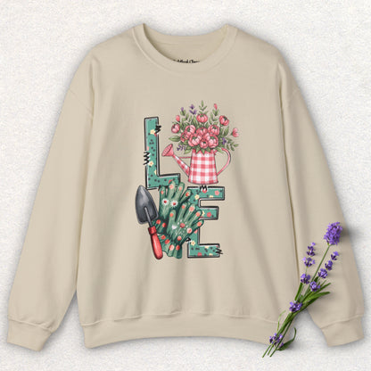 Love Gardening Crewneck Sweatshirt