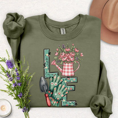 Love Gardening Crewneck Sweatshirt