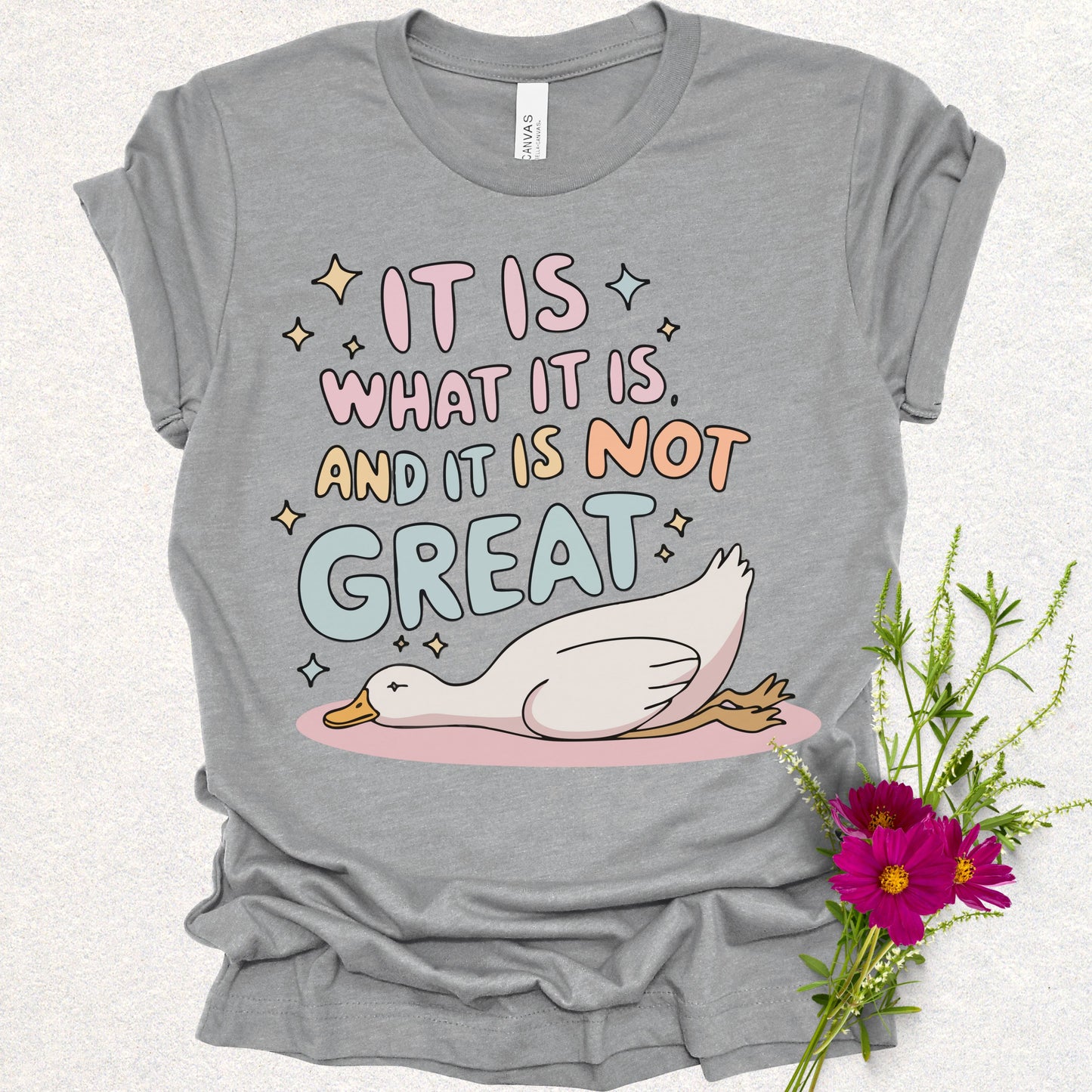 It Is What It Is Humor Tee