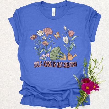 Self-Care Floral Tee
