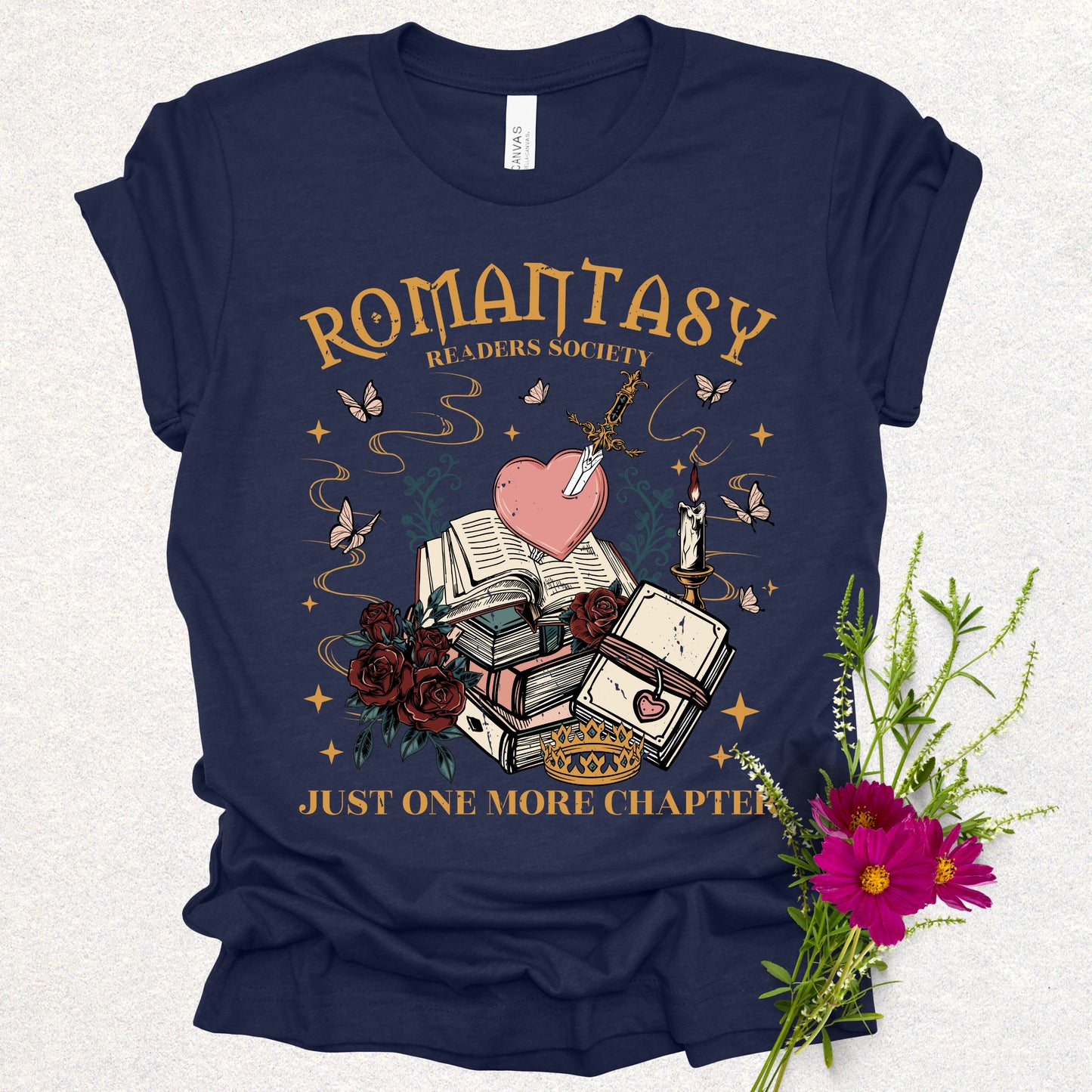 Romantasy Reader Society Tee