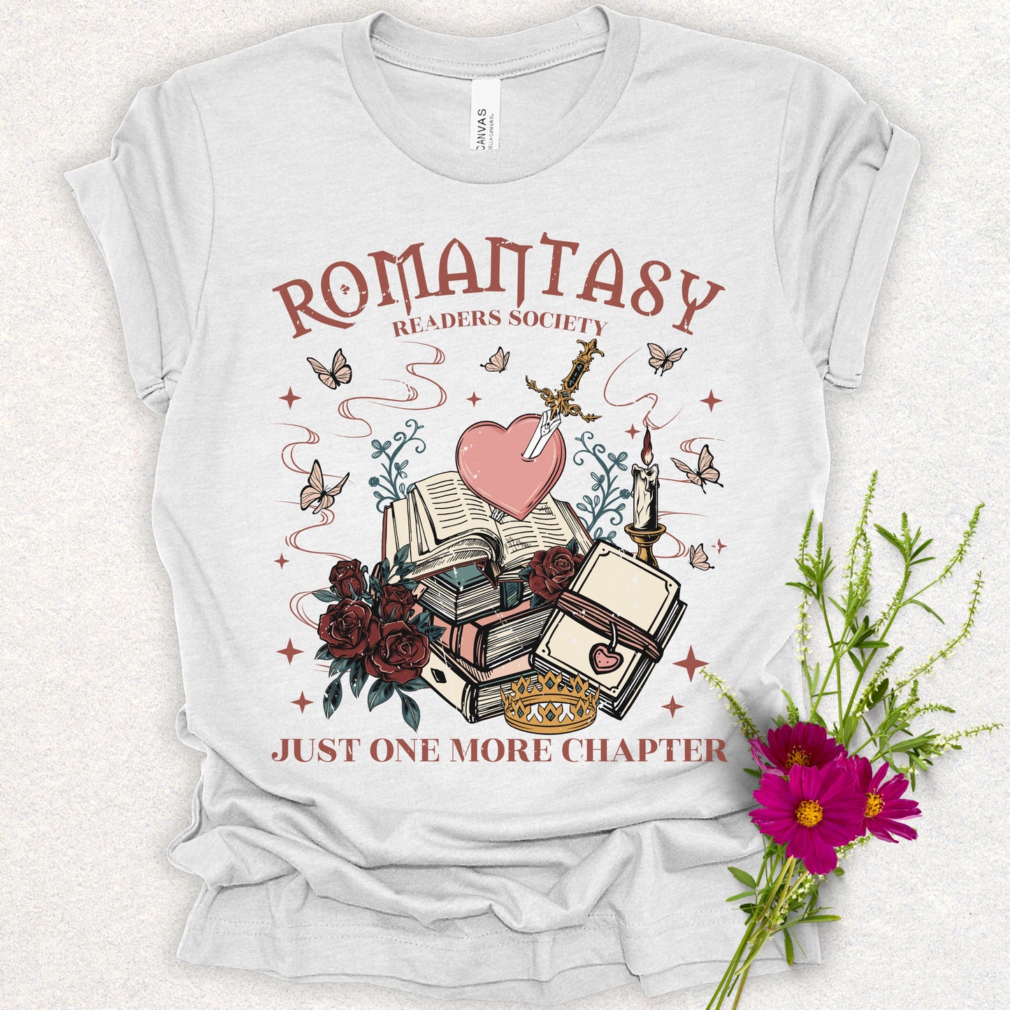 Romantasy Reader Society Tee