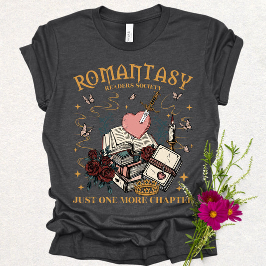 Romantasy Reader Society Tee