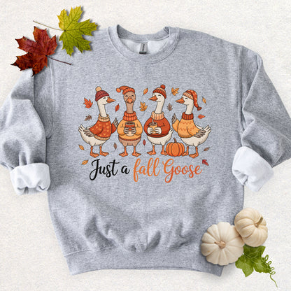 Fall Goose Crewneck Sweatshirt