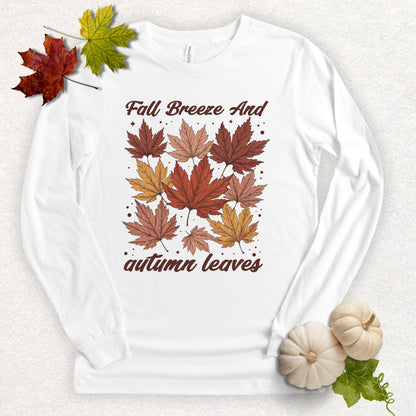 Autumn Leaves Long Sleeve Tee