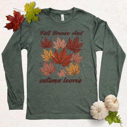 Autumn Leaves Long Sleeve Tee