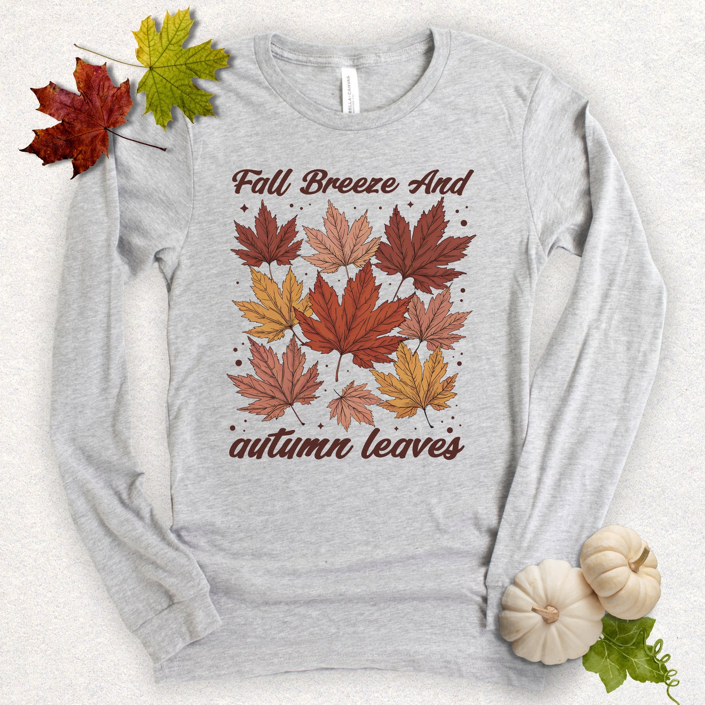 Autumn Leaves Long Sleeve Tee