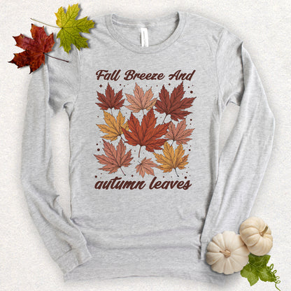 Autumn Leaves Long Sleeve Tee