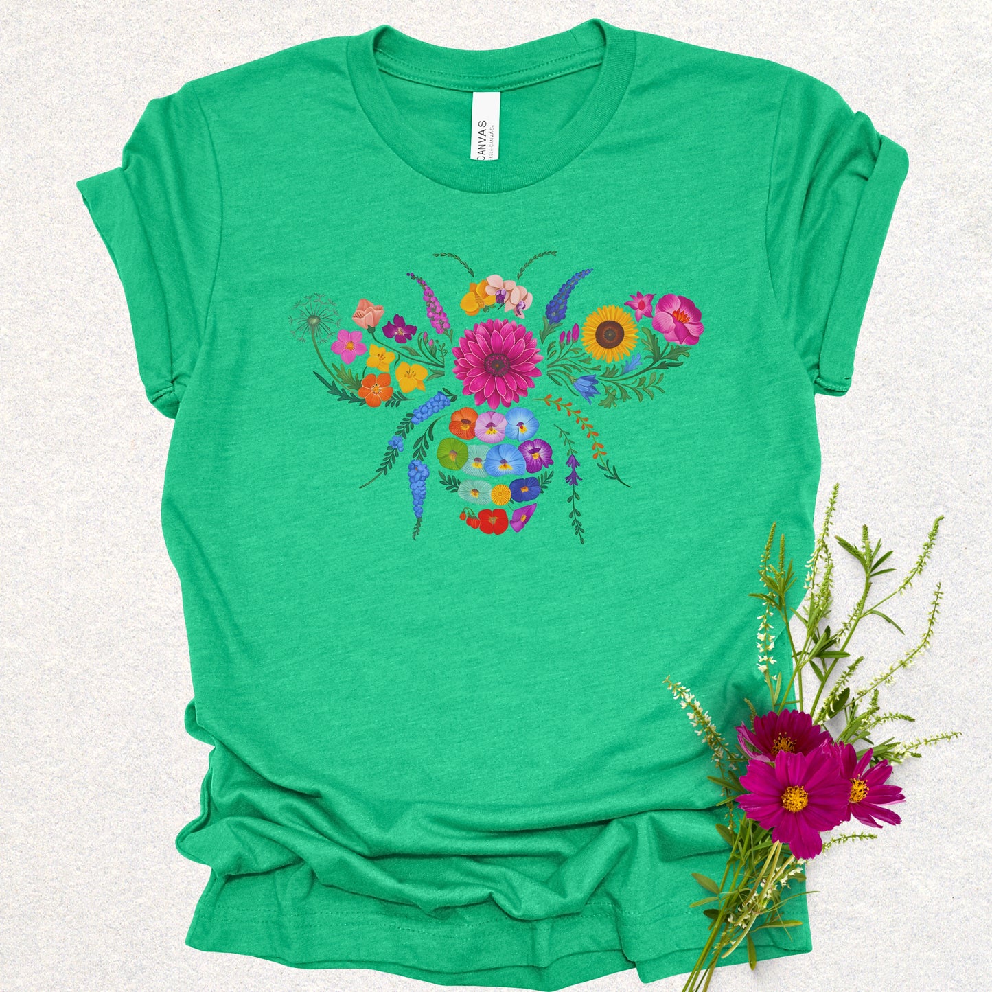 Wildflower Bee Tee