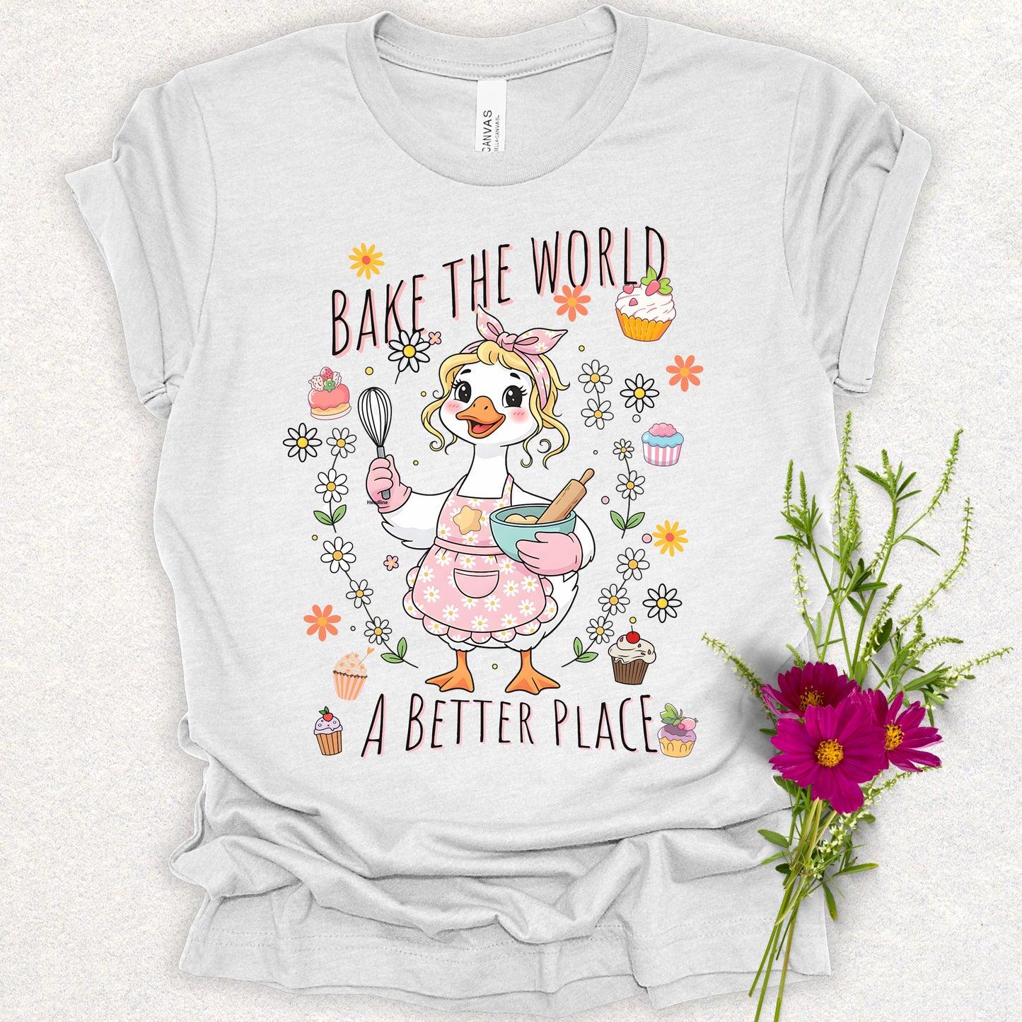 Bake the World A Better Place Tee