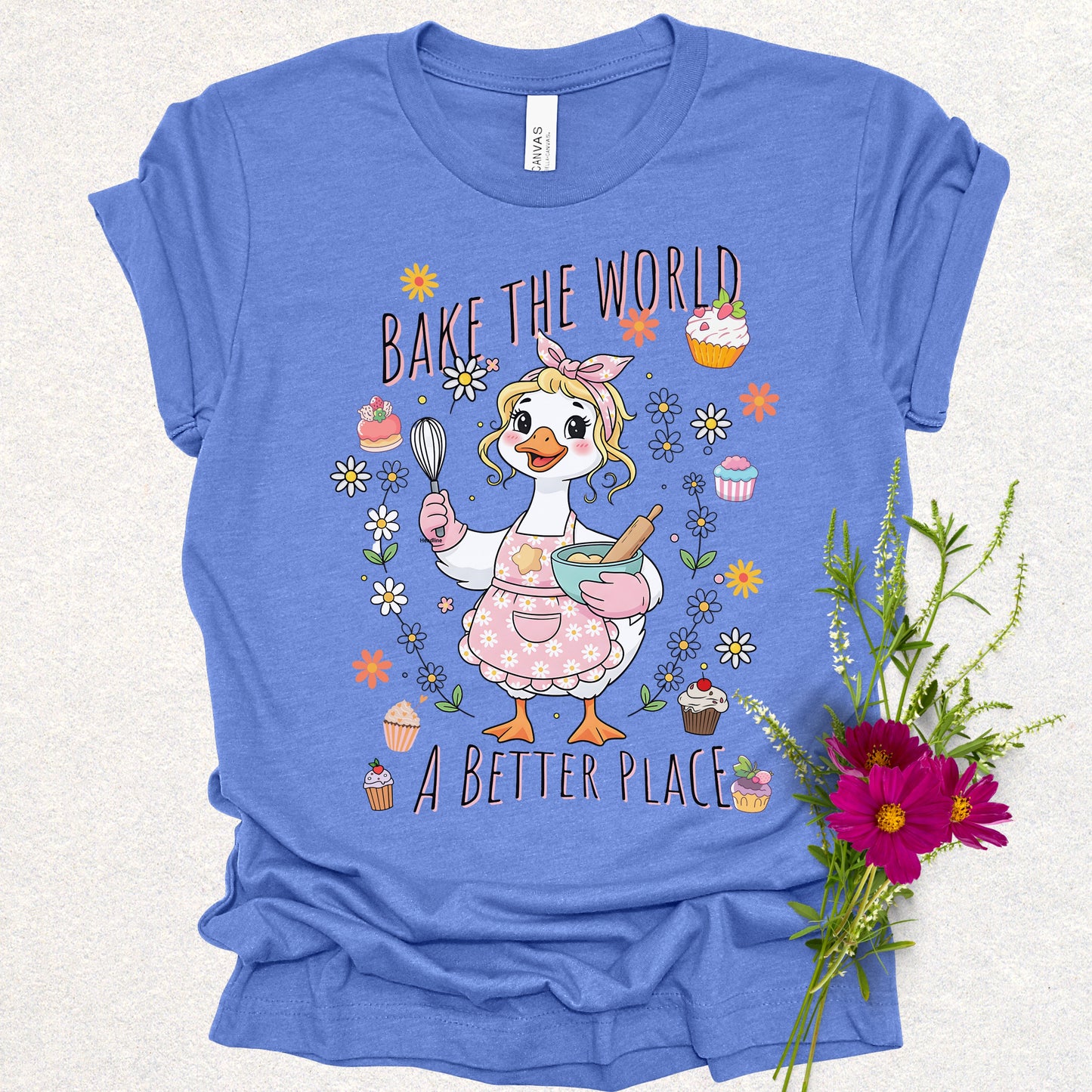 Bake the World A Better Place Tee