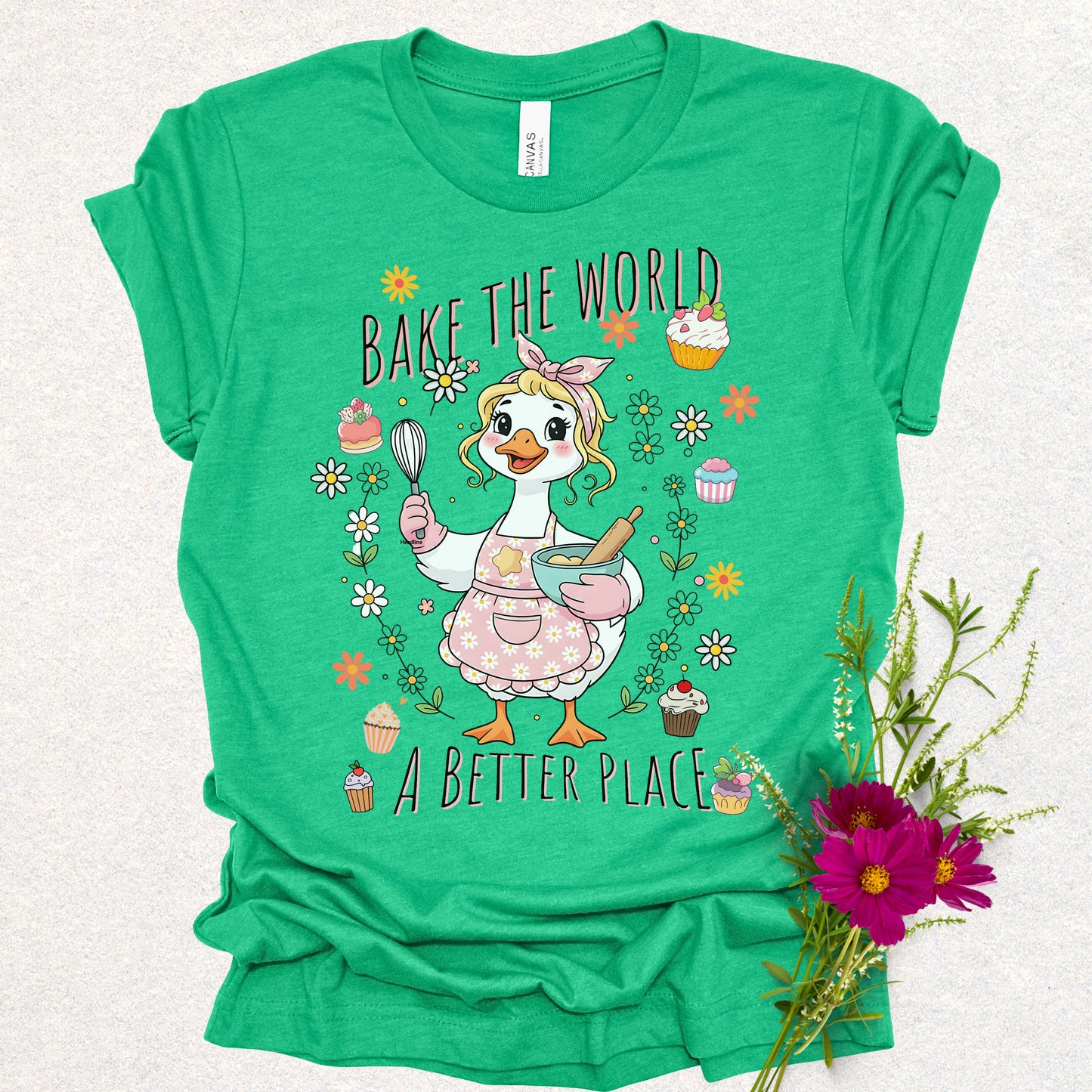 Bake the World A Better Place Tee