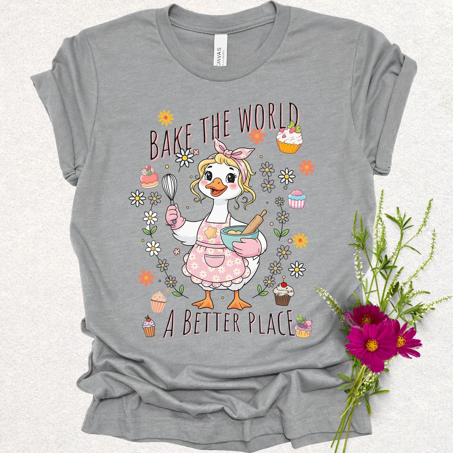 Bake the World A Better Place Tee