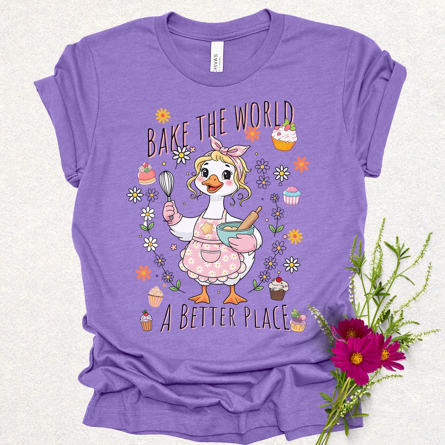 Bake the World A Better Place Tee