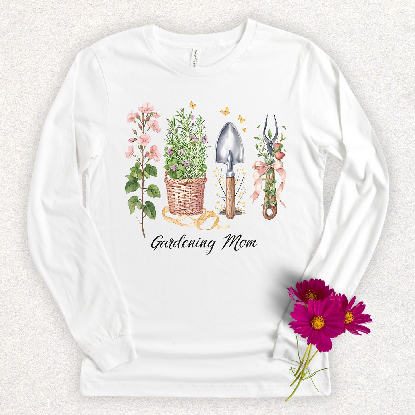 Gardening Mom Long Sleeve Shirt