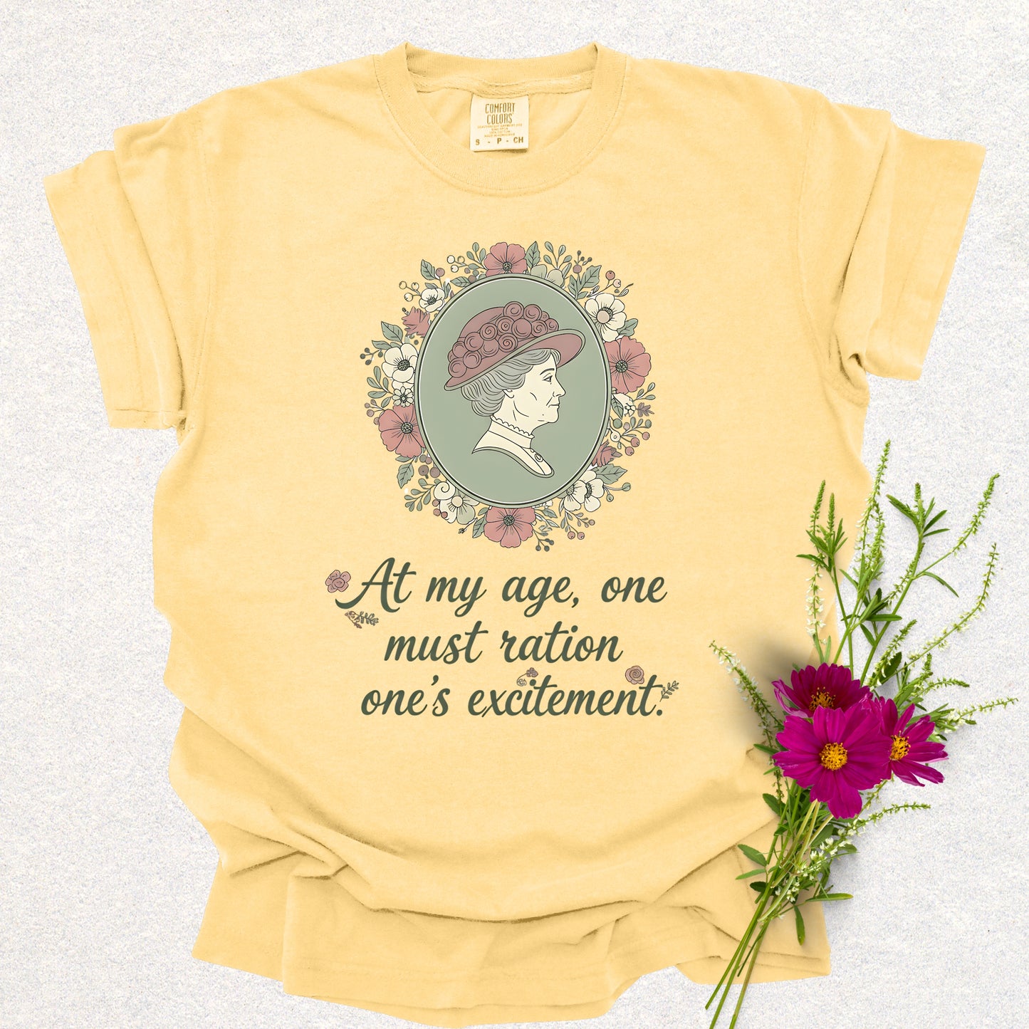 Vintage Quote Tee (inspired by Dowager Countess of Grantham)