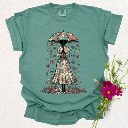 Bloom in the Rain Tee