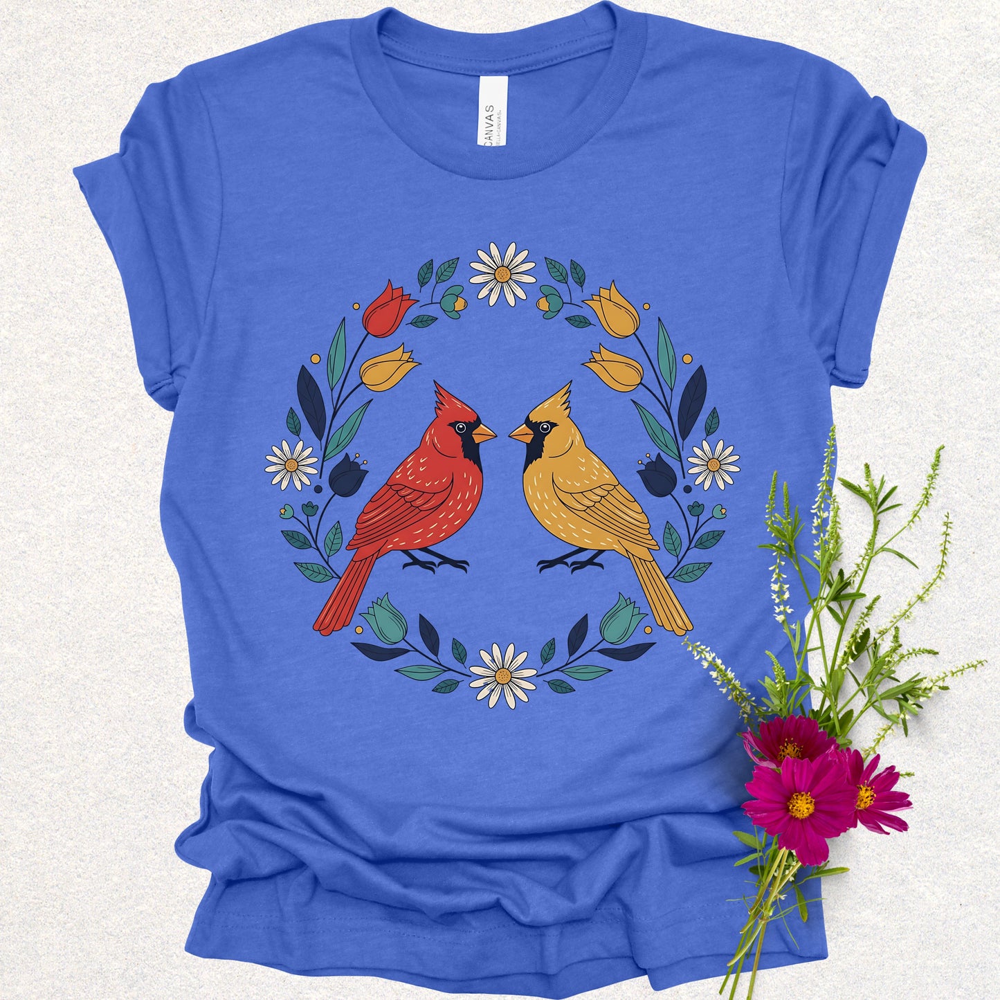 Golden & Scarlet Cardinal Tee