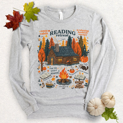 Reading Retreat Long Sleeve Shirt