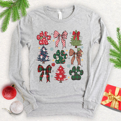 Merry Pawsmas Long Sleeve Shirt