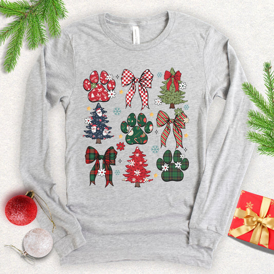 Merry Pawsmas Long Sleeve Shirt