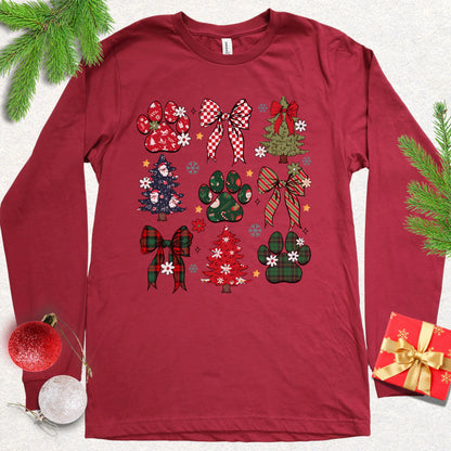 Merry Pawsmas Long Sleeve Shirt
