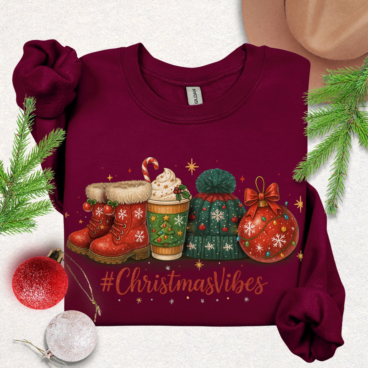 Christmas Vibes Sweatshirt