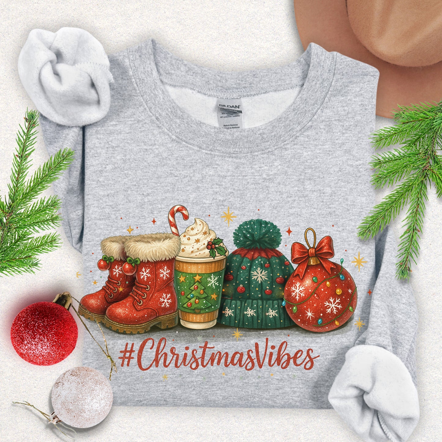 Christmas Vibes Sweatshirt