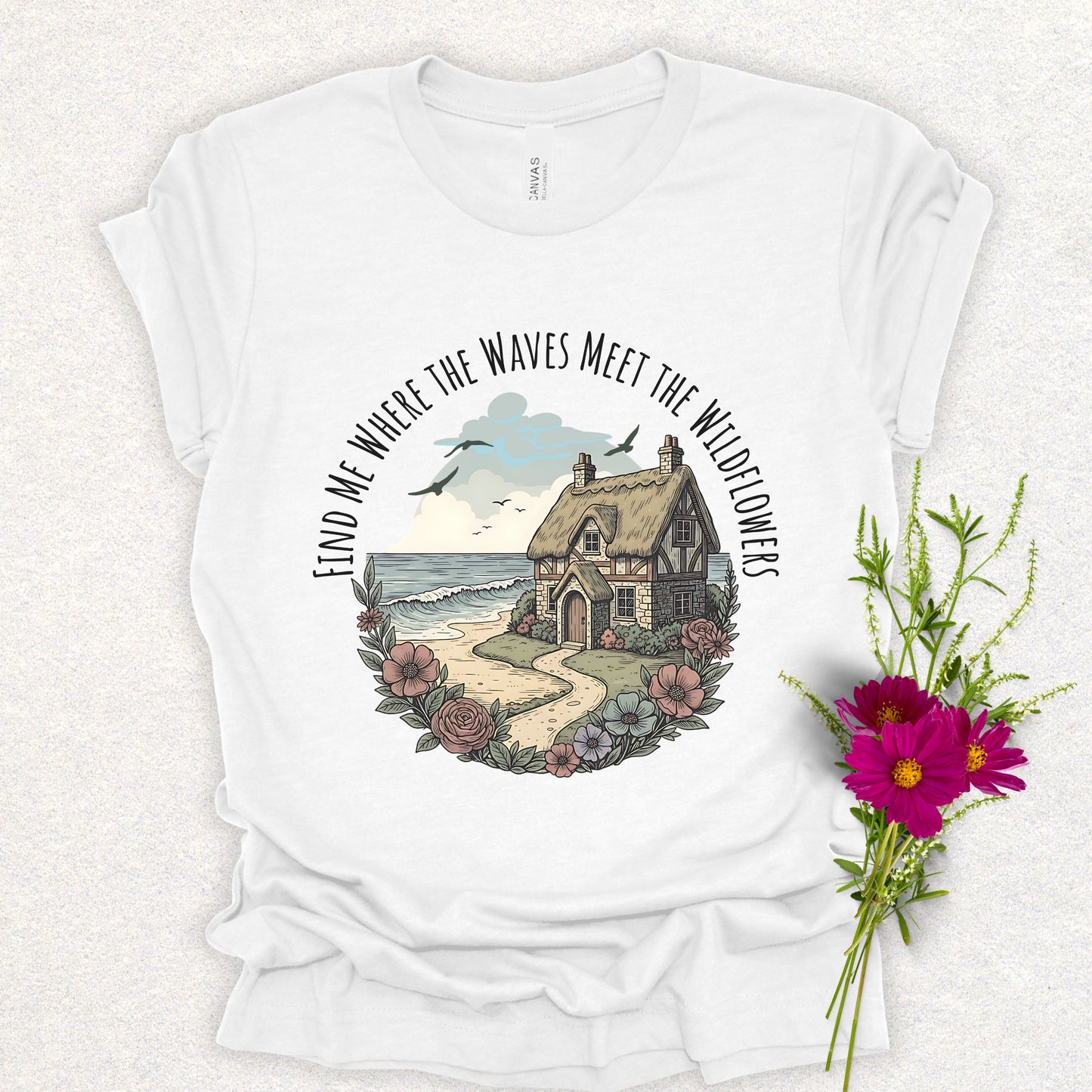 Beach Cottage Tee