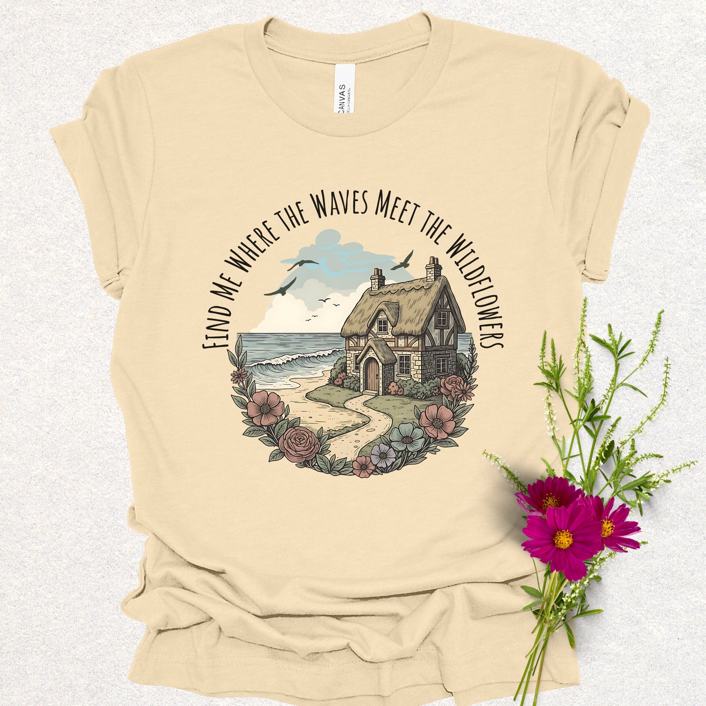 Beach Cottage Tee