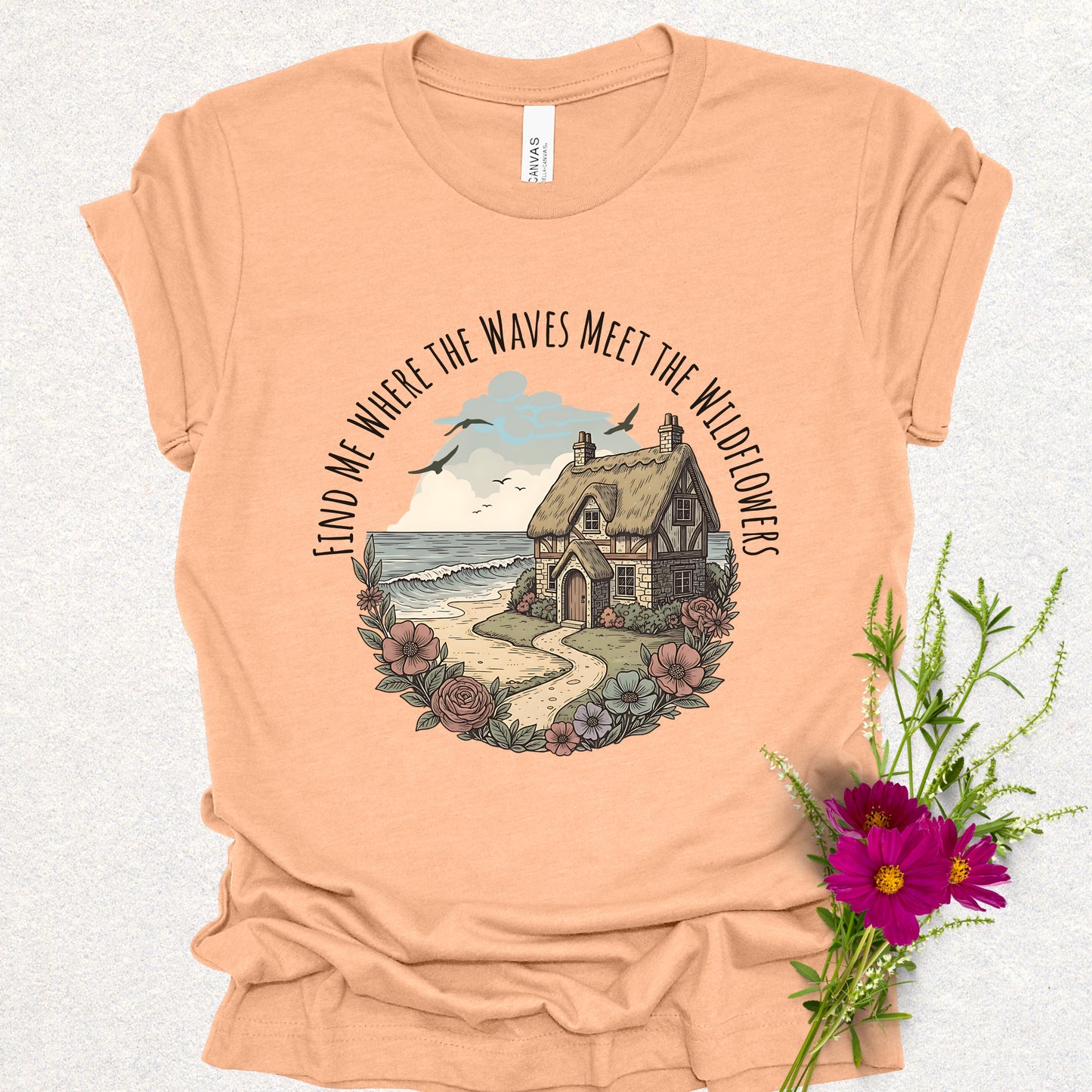 Beach Cottage Tee