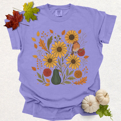 Autumn Floral Vibes Tee