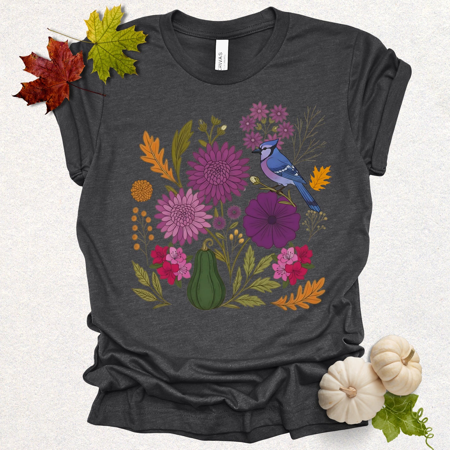 Garden Symphony Autumn Floral Tee