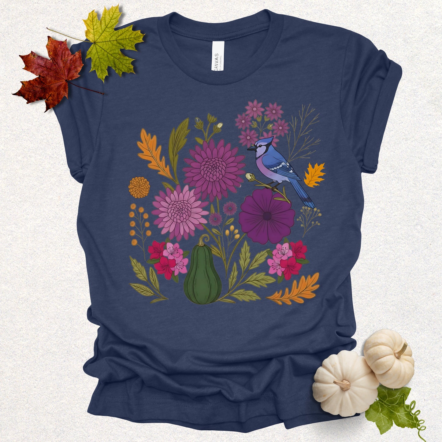 Garden Symphony Autumn Floral Tee