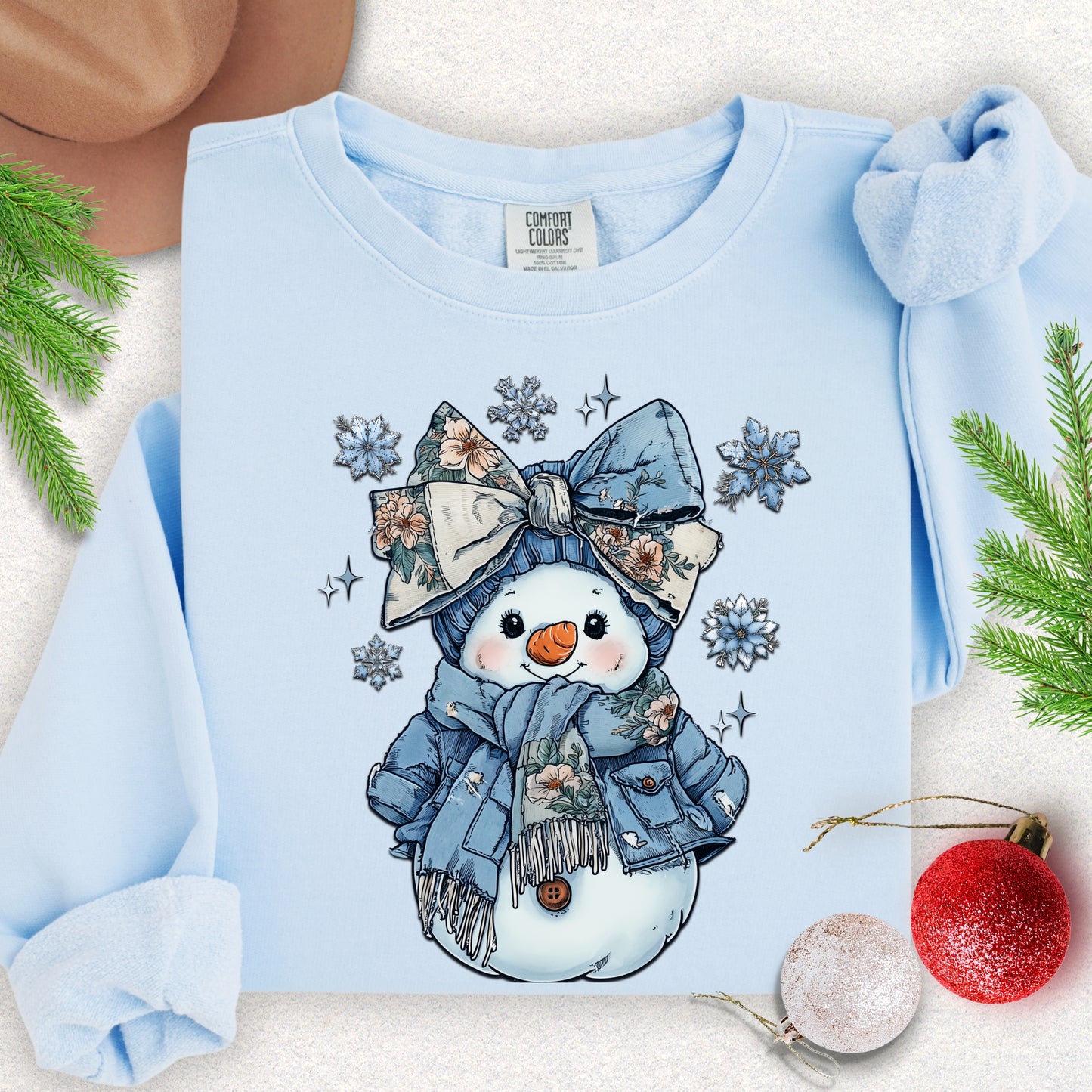 Blushing Snowbelle Lightweight Sweatshirt