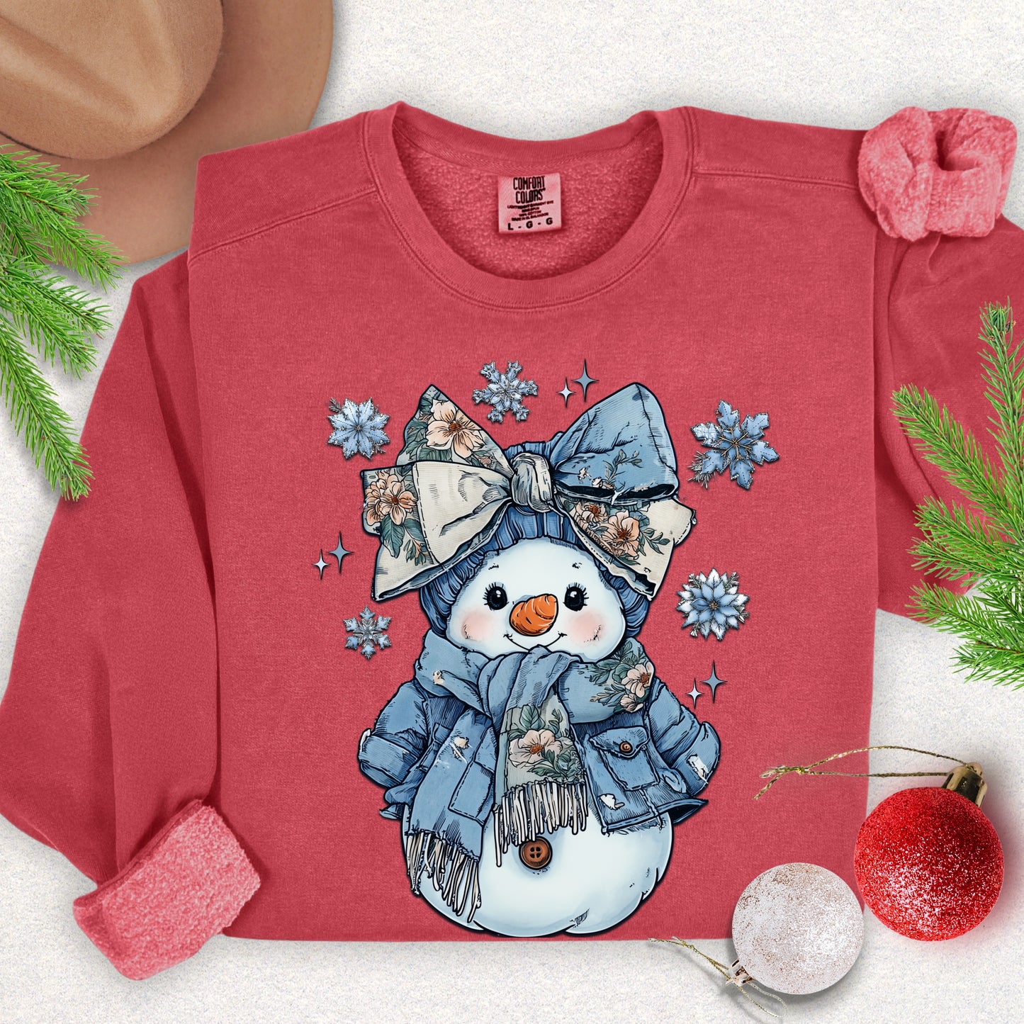 Blushing Snowbelle Lightweight Sweatshirt