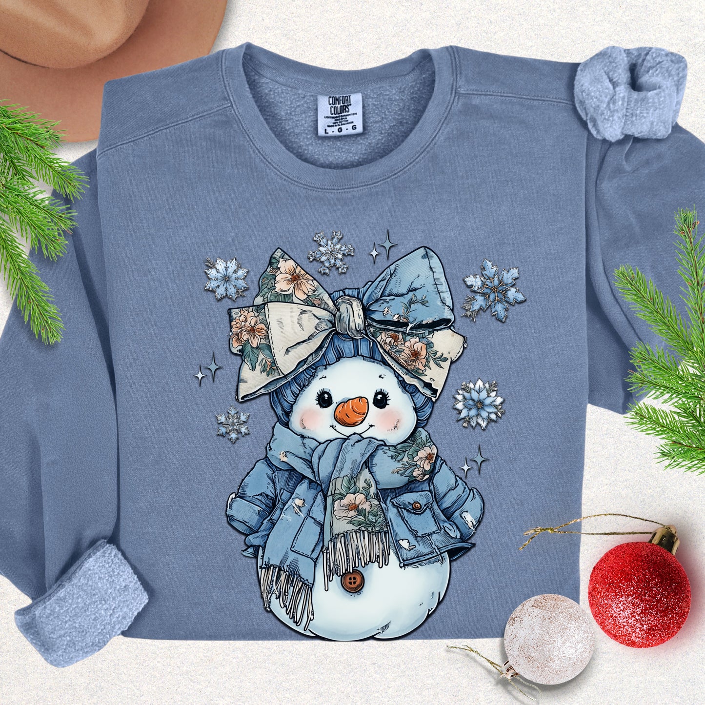 Blushing Snowbelle Lightweight Sweatshirt