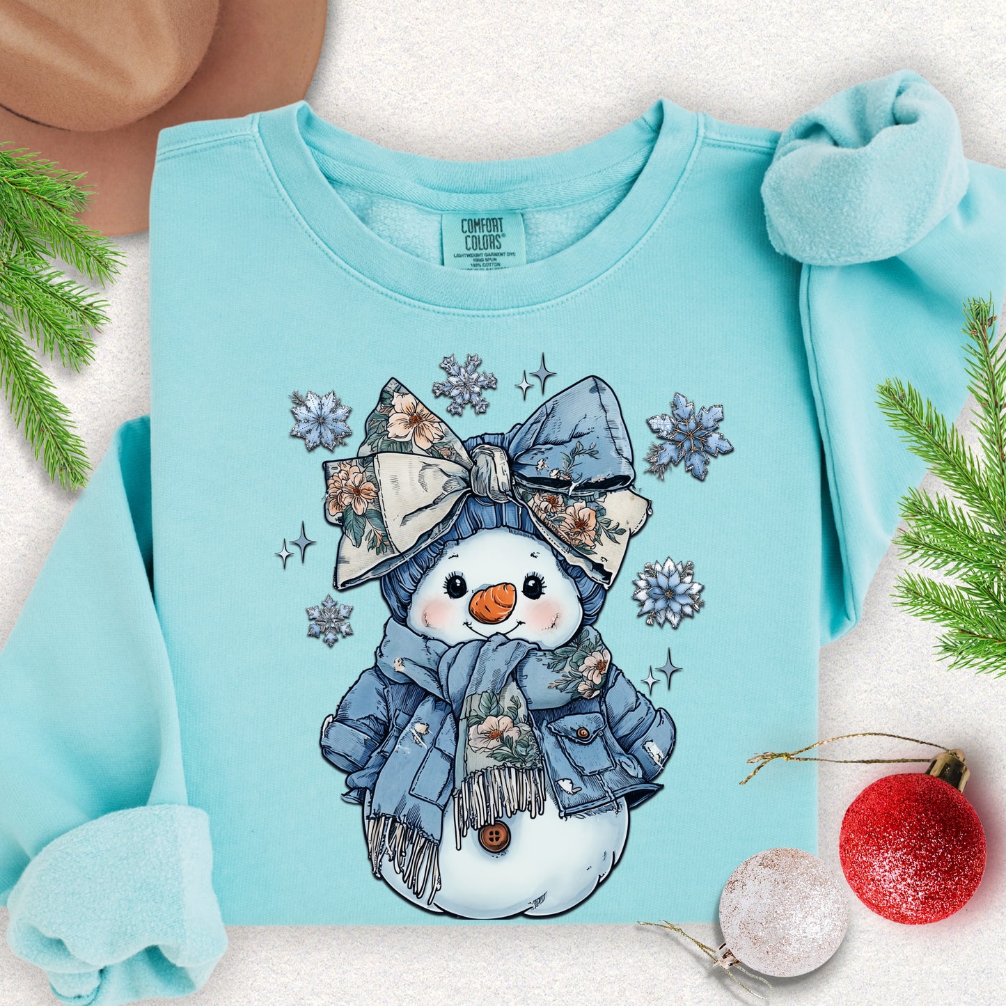 Blushing Snowbelle Lightweight Sweatshirt