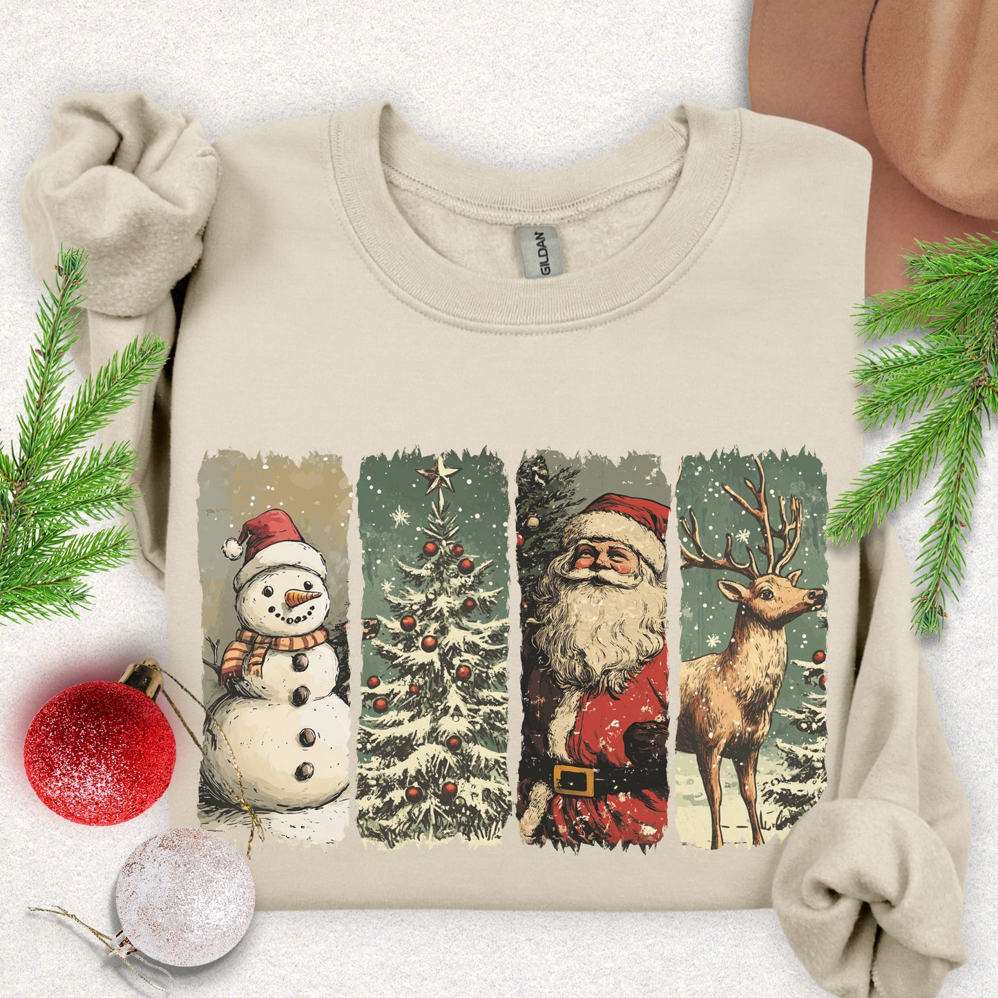 Vintage Christmas Magic Sweatshirt