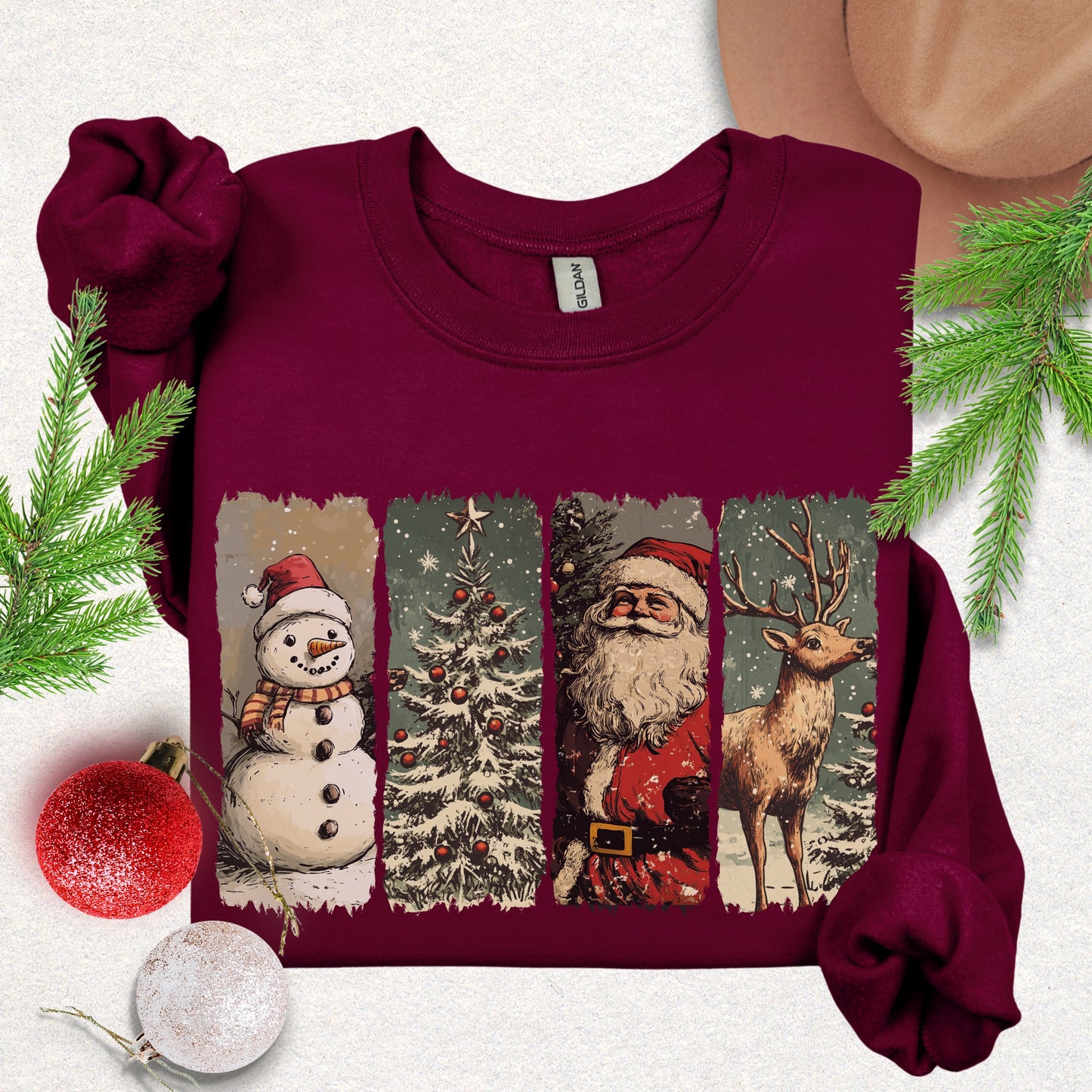 Vintage Christmas Magic Sweatshirt