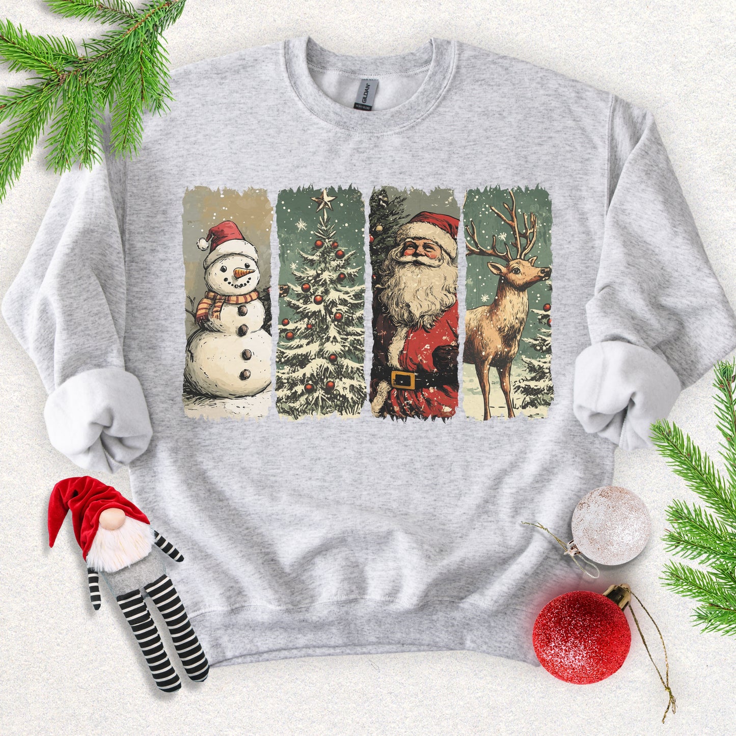 Vintage Christmas Magic Sweatshirt